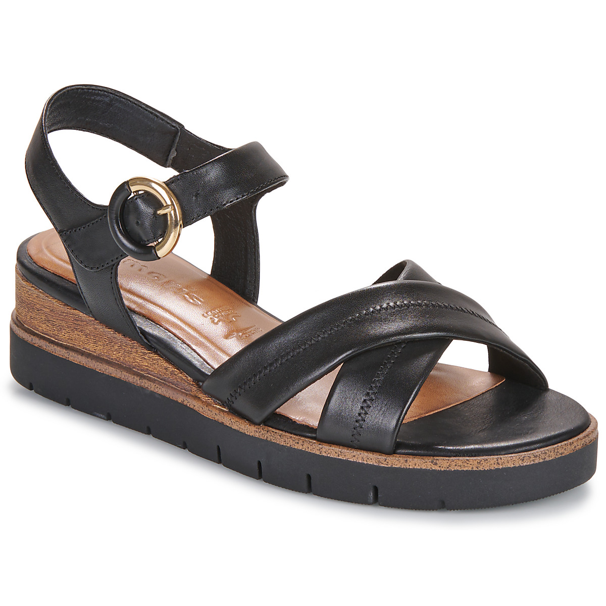 

Сандалии женские Tamaris 27006631 черные 42 EU, 27006631