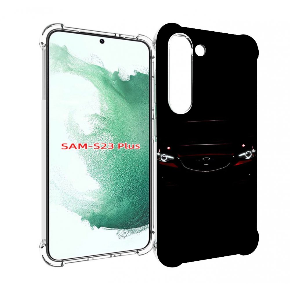 

Чехол MyPads mazda 2 мужской для Samsung Galaxy S23 Plus +, Прозрачный, Tocco