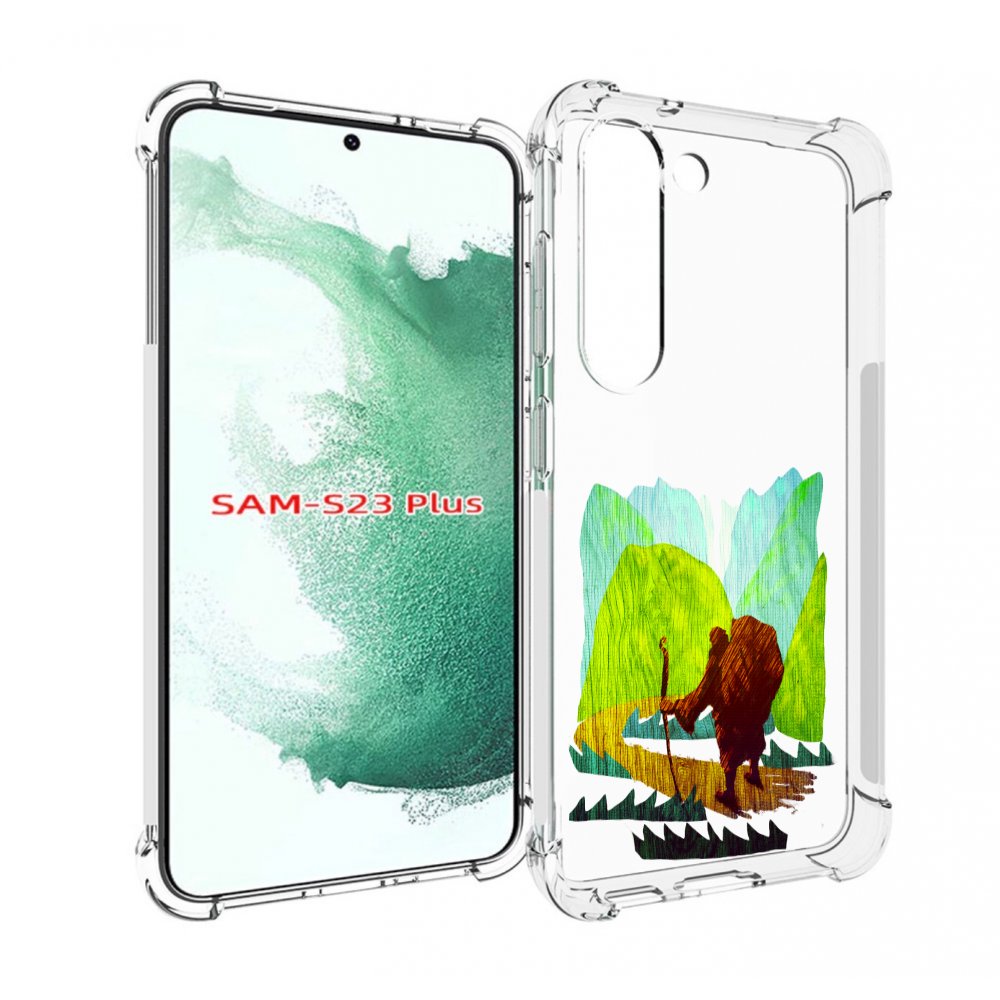 

Чехол MyPads Лесная тропа для Samsung Galaxy S23 Plus +, Прозрачный, Tocco