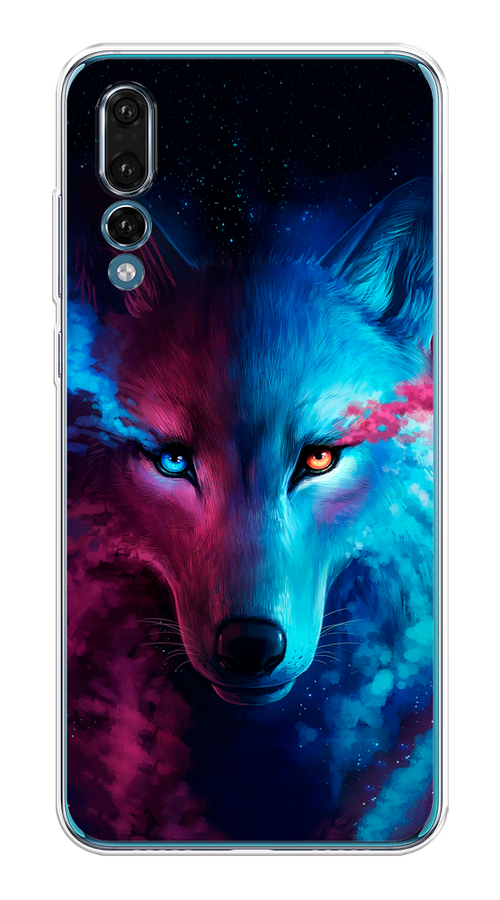 

Чехол Awog на Huawei P20 Pro "Волшебный волк", Черный;серый, 65050-1