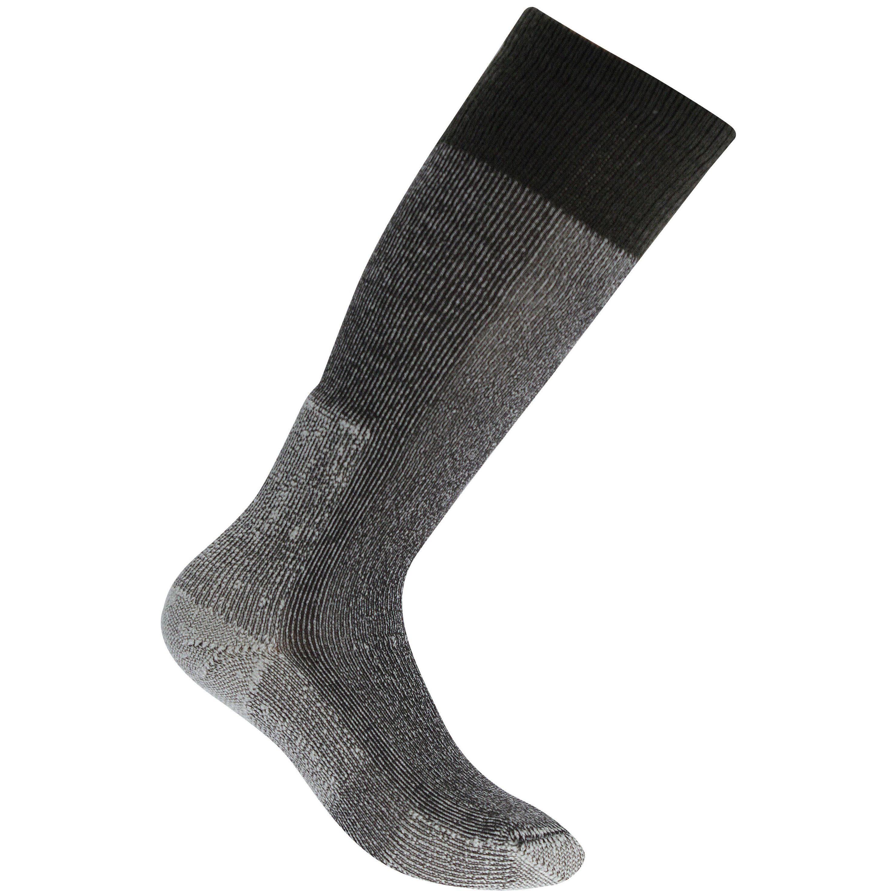 фото Гольфы женские accapi socks trekking extreme - long черные; серые 34-36 eu