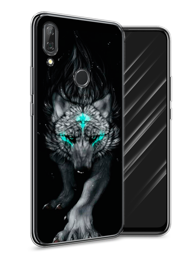 

Чехол Awog на Huawei P Smart Z "Волшебный волк", Черный;серый, 69450-2