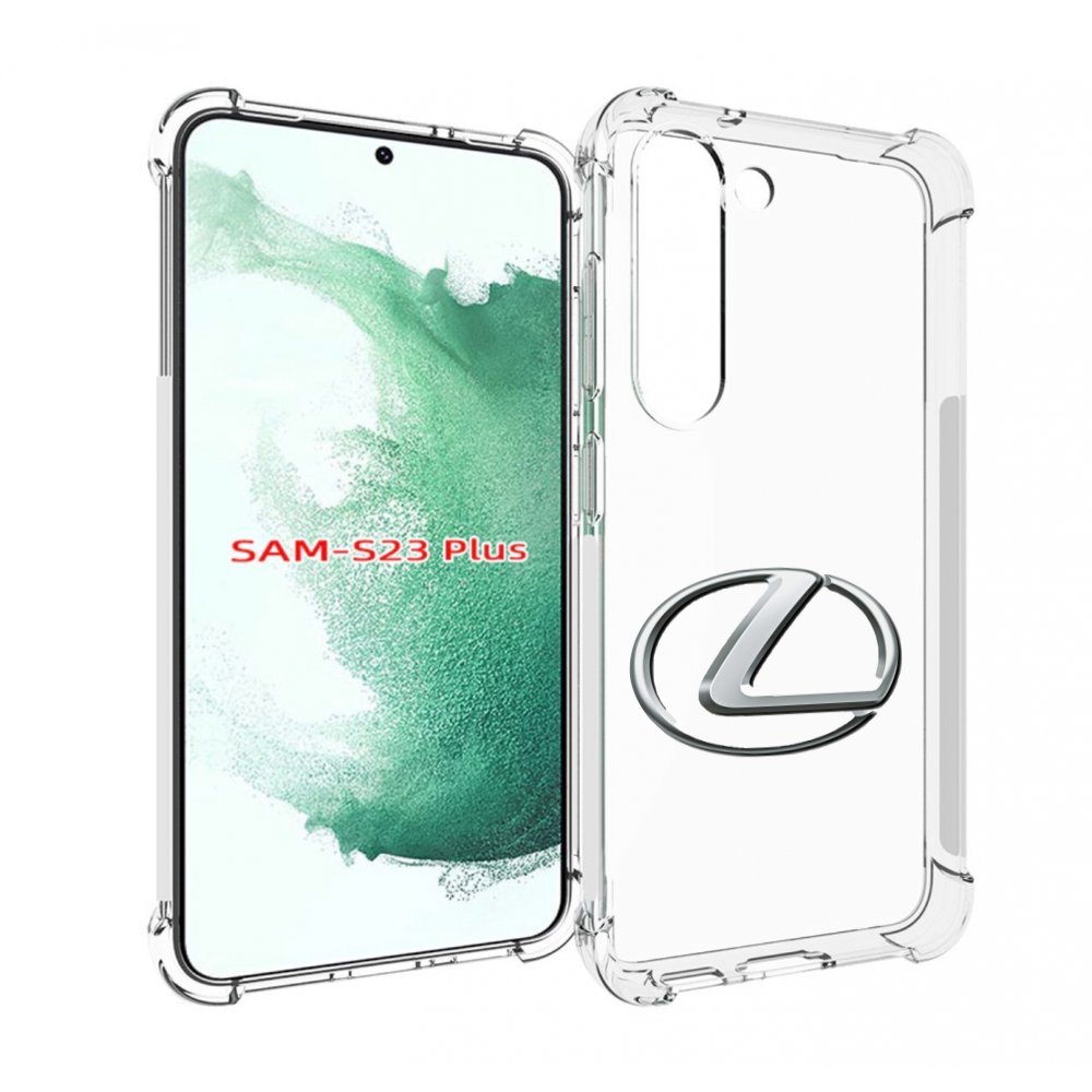 

Чехол MyPads lexus-5 мужской для Samsung Galaxy S23 Plus +, Прозрачный, Tocco