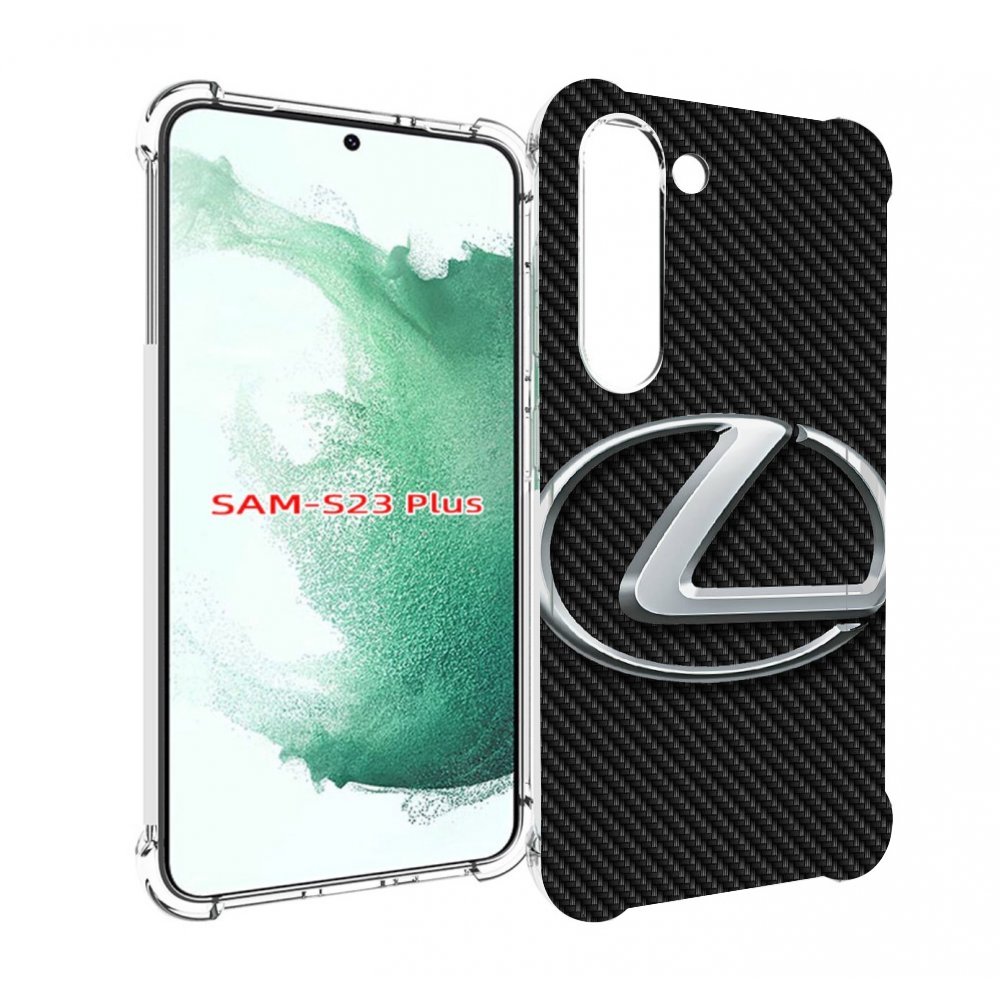 

Чехол MyPads lexus 3 для Samsung Galaxy S23 Plus +, Прозрачный, Tocco