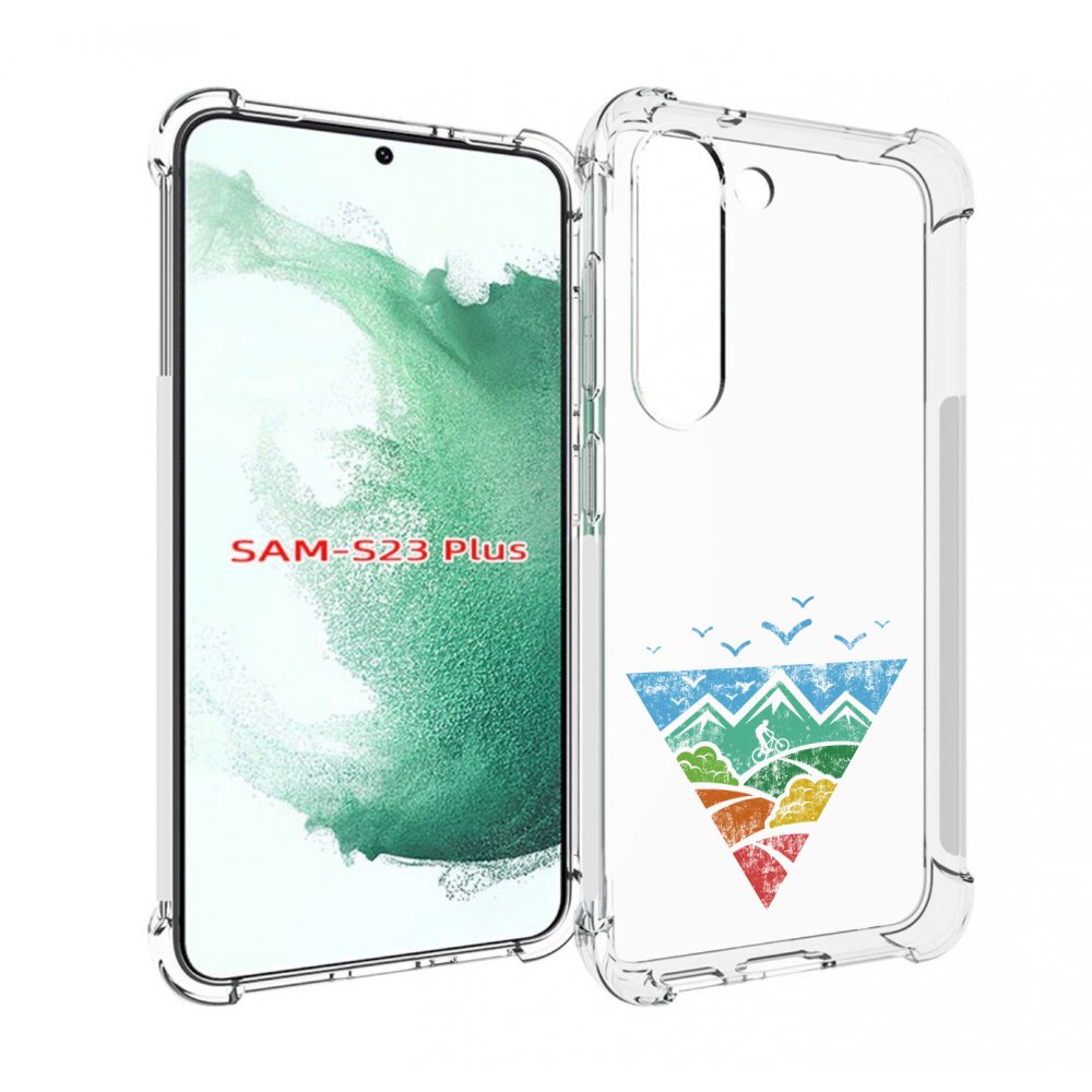 

Чехол MyPads Лес земля море чайки для Samsung Galaxy S23 Plus +, Прозрачный, Tocco