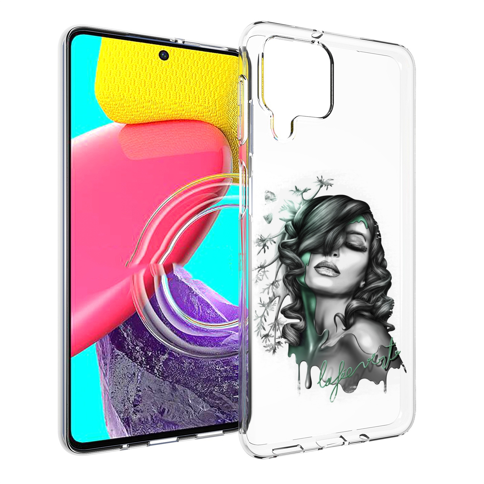 

Чехол MyPads Девушка 2 для Samsung Galaxy M53 (SM-M536), Прозрачный, Tocco