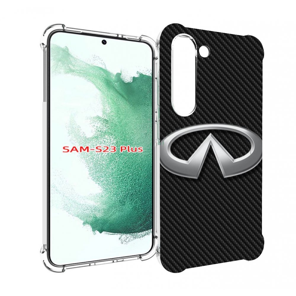 

Чехол MyPads infiniti-2 мужской для Samsung Galaxy S23 Plus +, Прозрачный, Tocco
