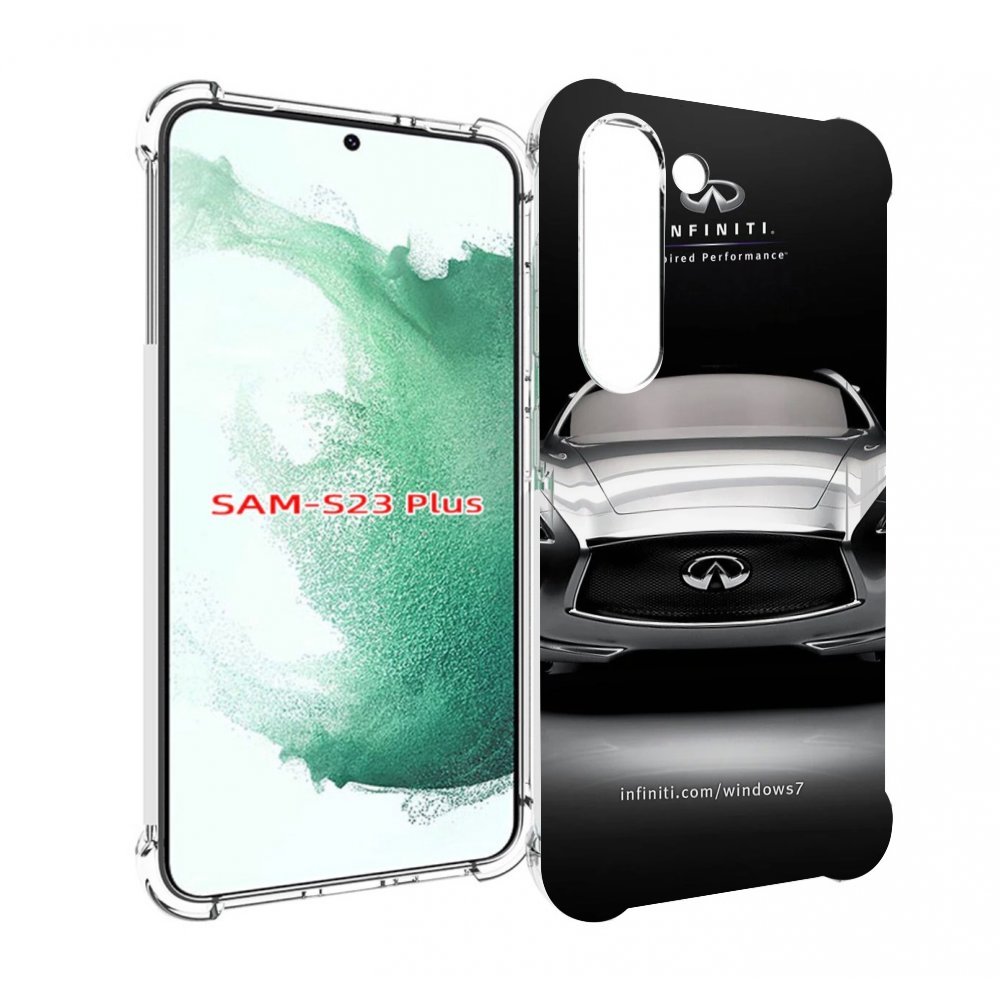 

Чехол MyPads infiniti-1 для Samsung Galaxy S23 Plus +, Прозрачный, Tocco
