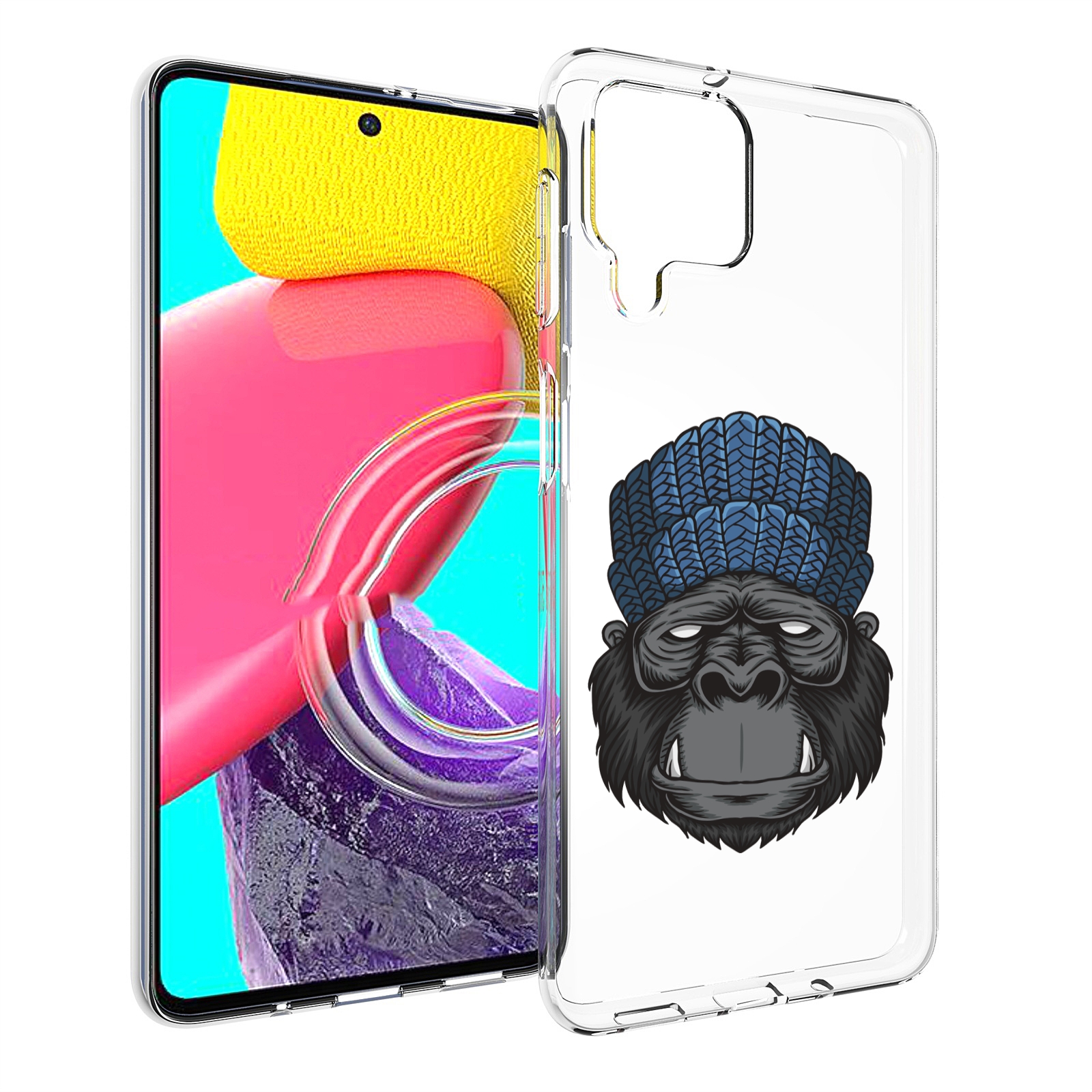 

Чехол MyPads Горила для Samsung Galaxy M53 (SM-M536), Прозрачный, Tocco