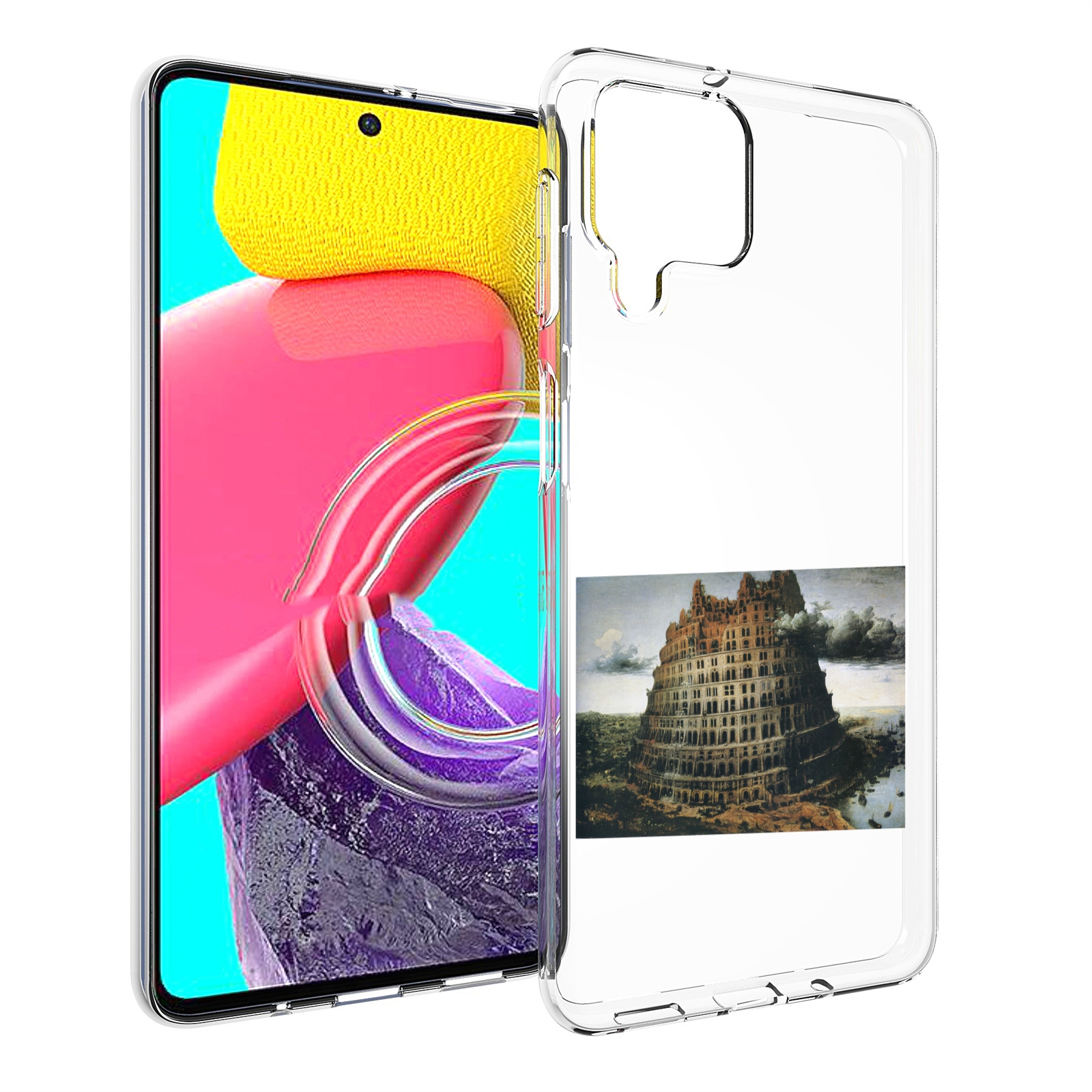

Чехол MyPads Горгород Oxxxymiron для Samsung Galaxy M53 (SM-M536), Прозрачный, Tocco