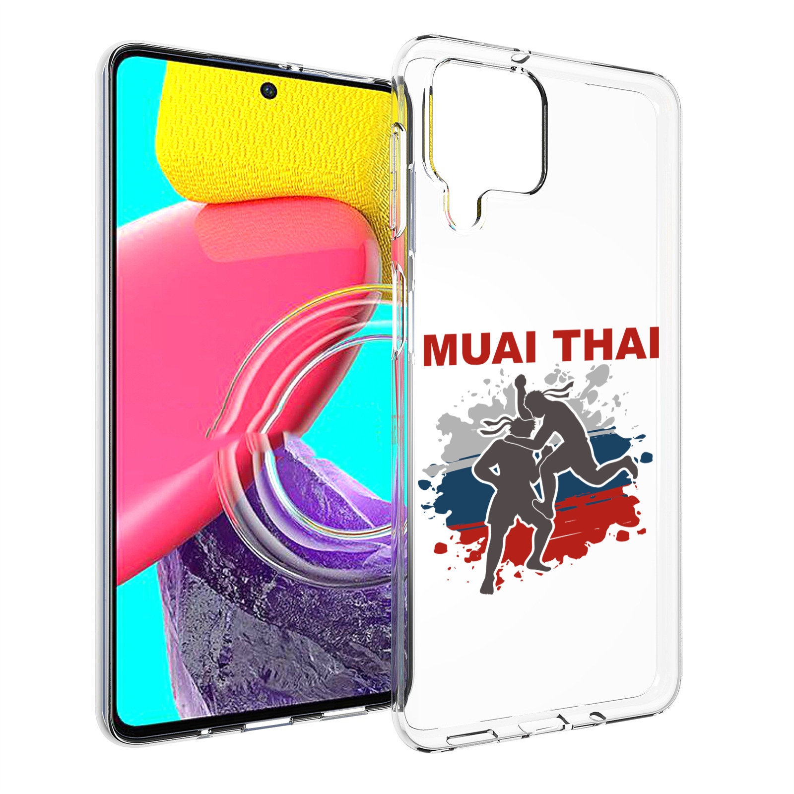 

Чехол MyPads Муайтай для Samsung Galaxy M53 (SM-M536), Прозрачный, Tocco