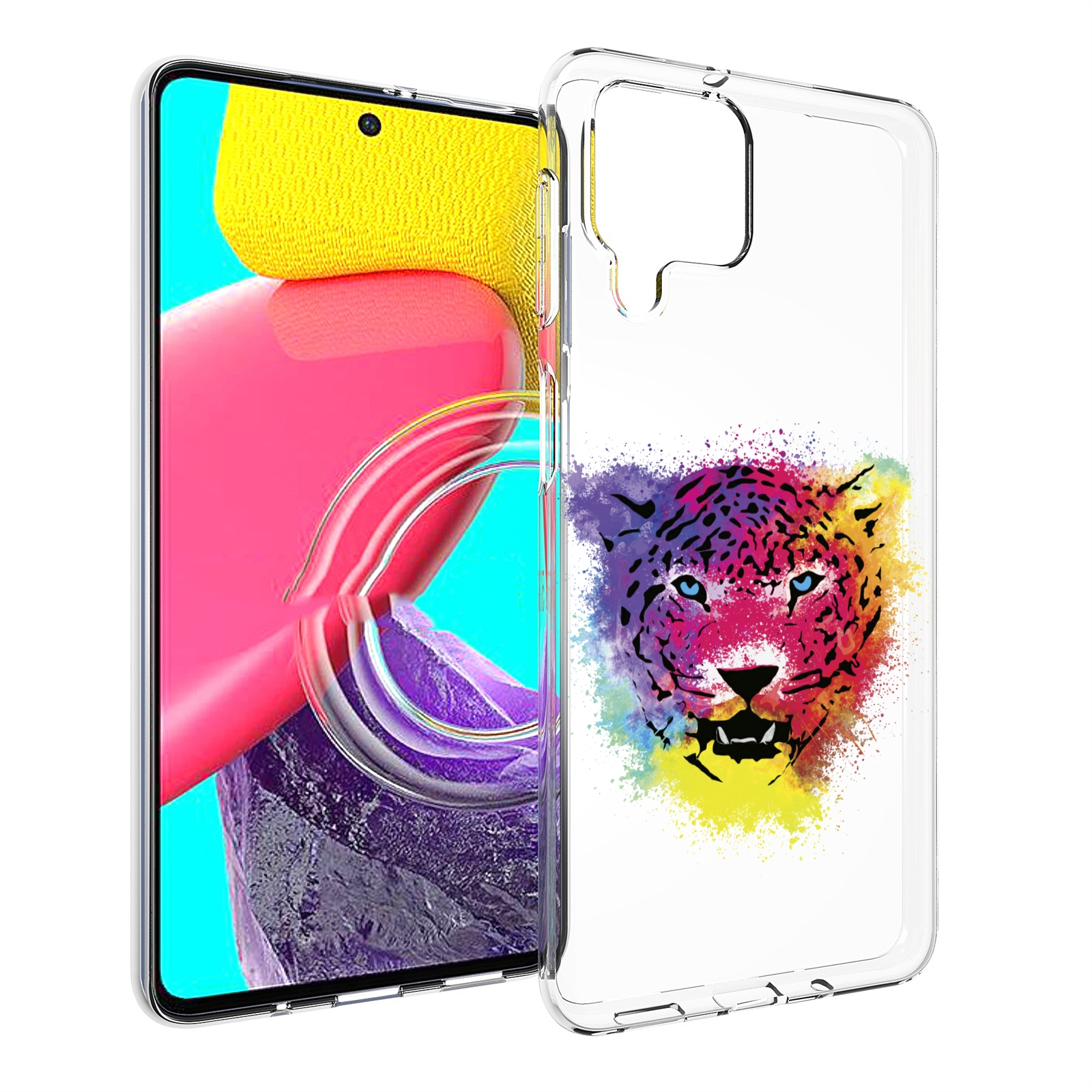 

Чехол MyPads Гепард для Samsung Galaxy M53 (SM-M536), Прозрачный, Tocco
