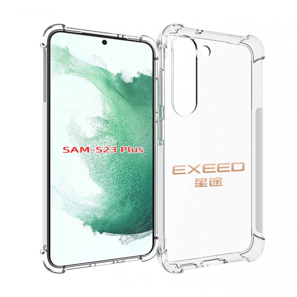 

Чехол MyPads exeed 2 для Samsung Galaxy S23 Plus +, Прозрачный, Tocco