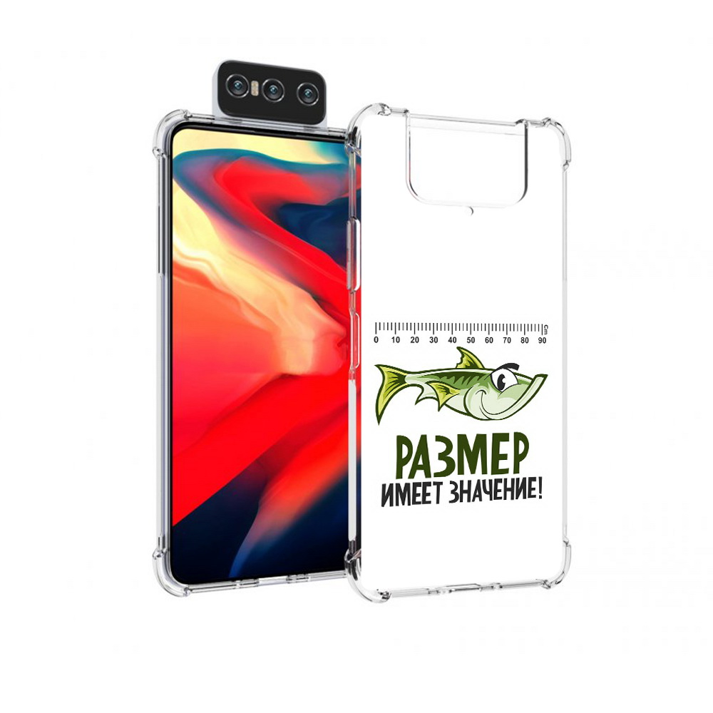 Чехол MyPads Tocco для Asus Zenfone 8 Flip размер не имеет значения