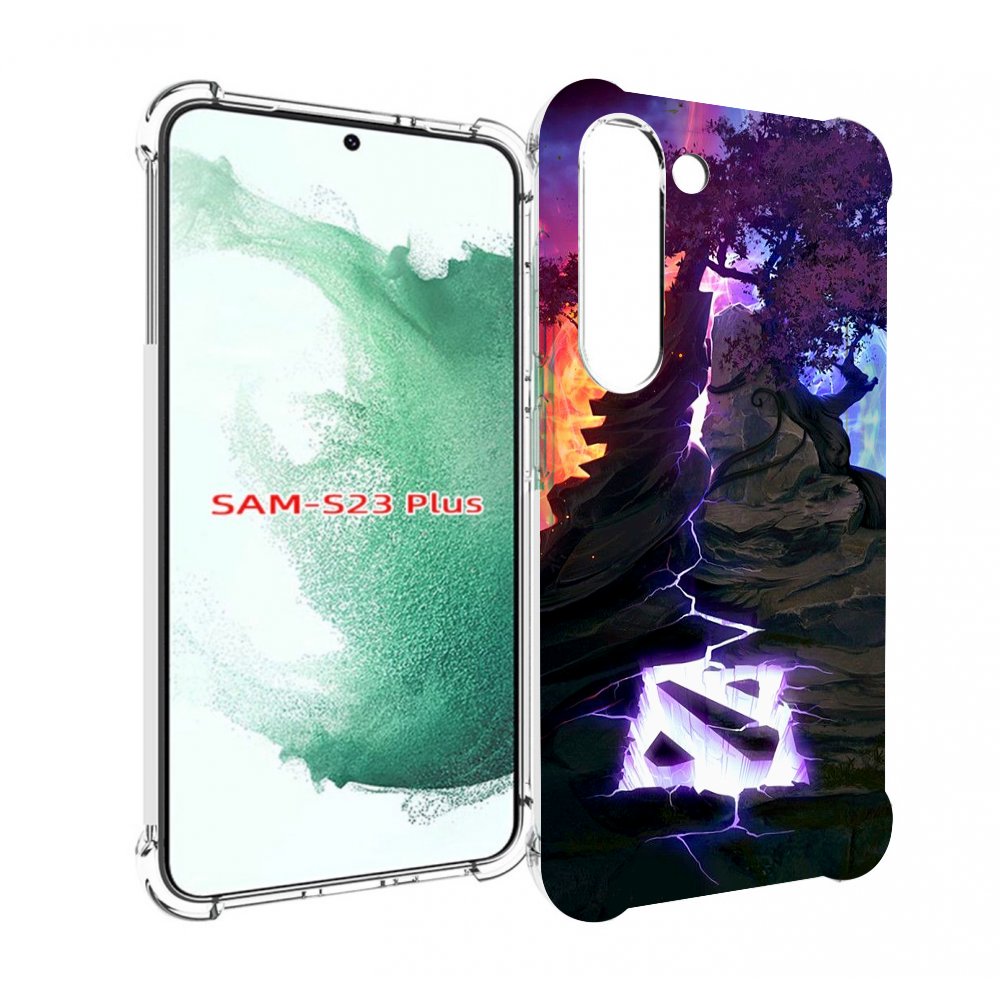 

Чехол MyPads dota 2 логотип для Samsung Galaxy S23 Plus +, Прозрачный, Tocco