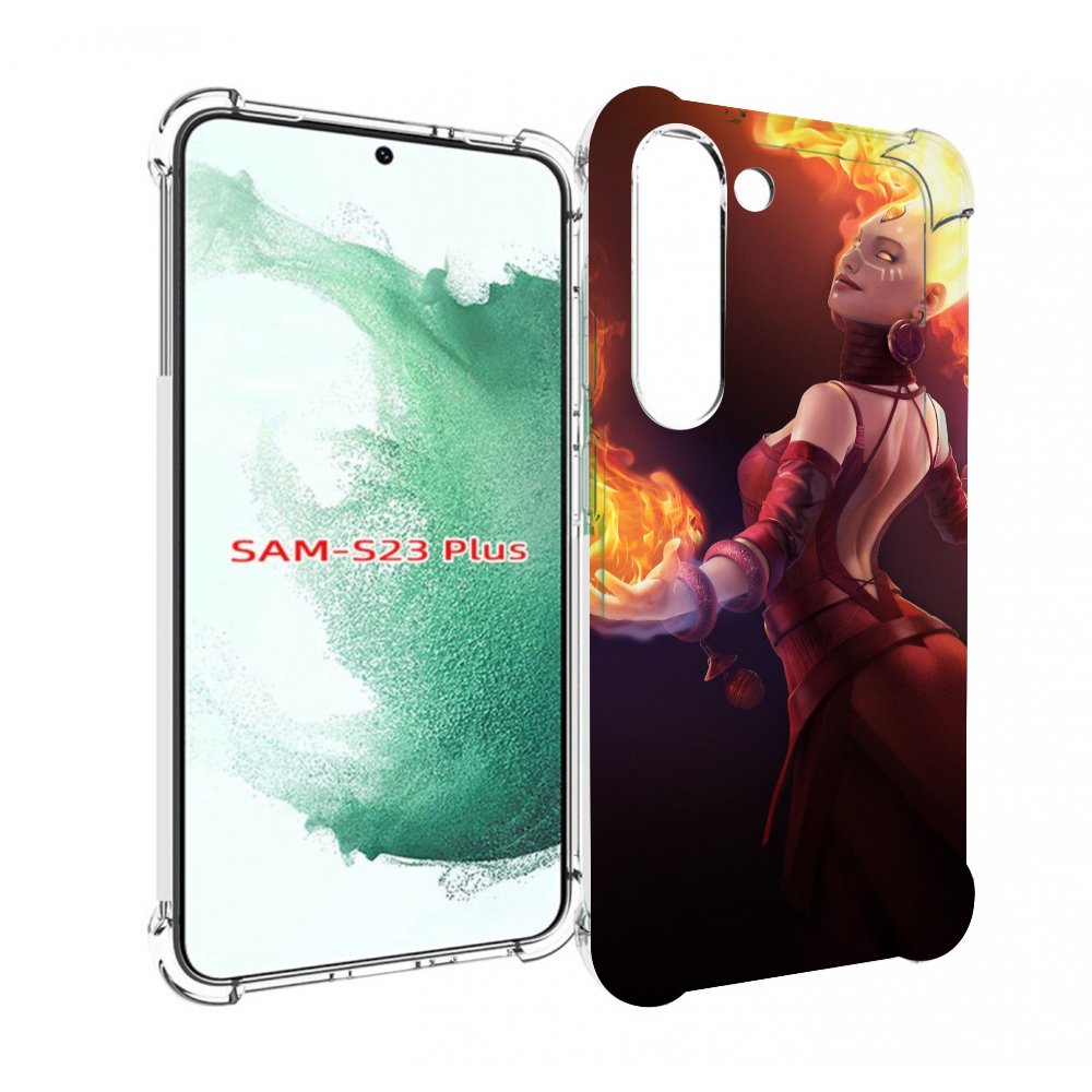 

Чехол MyPads dota 2 Lina для Samsung Galaxy S23 Plus +, Прозрачный, Tocco