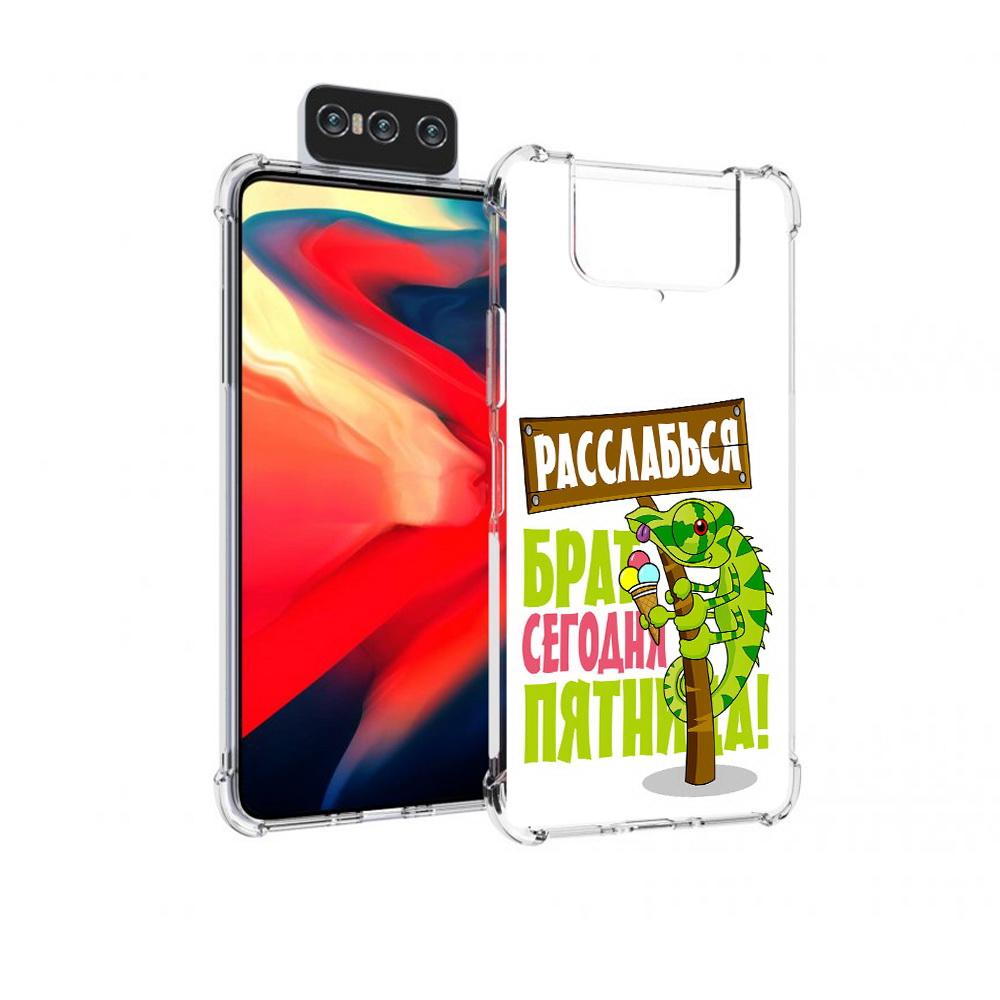 Чехол MyPads Tocco для Asus Zenfone 8 Flip пятница