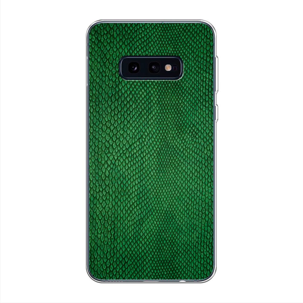 

Чехол Awog на Samsung Galaxy S10E "Изумрудная змея", Разноцветный, 27250-3