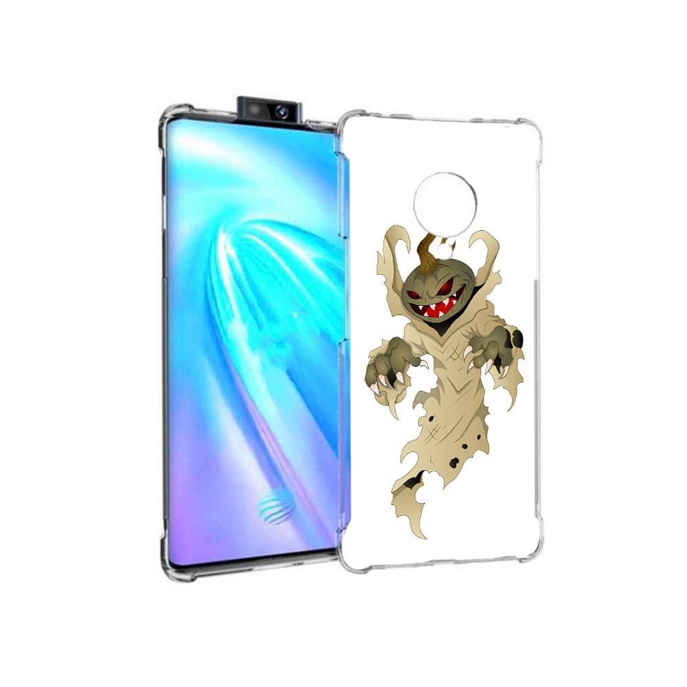 

Чехол MyPads Tocco для Vivo NEX 3 призрак хэллоуина (PT136035.381.555), Прозрачный, Tocco