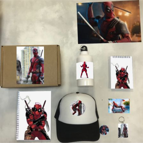 

Бокс с подарком, Дэдпул, Deadpool 2, 54316346-1, 8 предметов