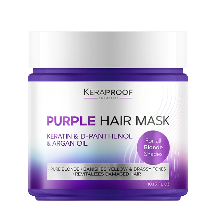 фото Маска для волос keraproof purple hair mask