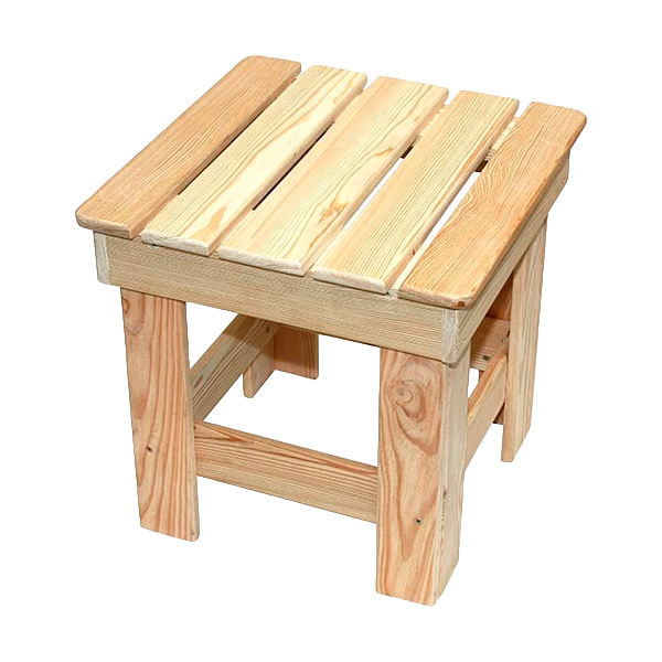 

Табурет из лиственницы 40*40*40 см