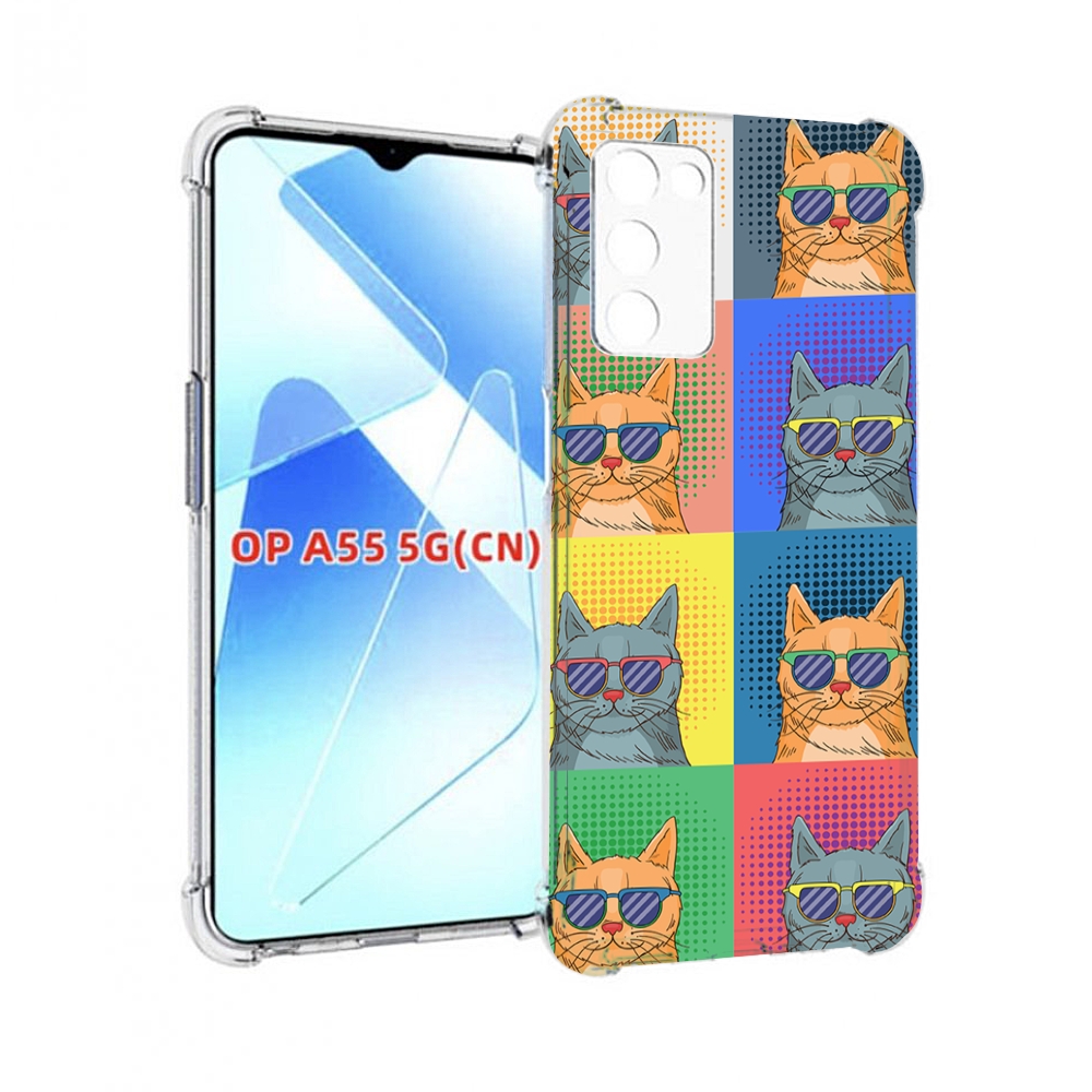 

Чехол MyPads разноцветные-коты для Infinix Zero X Neo, Прозрачный, Tocco