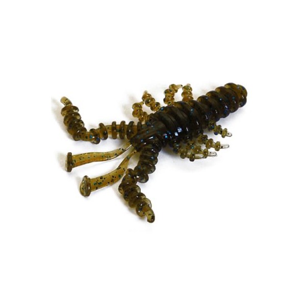 

Мягкие приманки Bait Breath MOSYA U30 1,5" (14 шт.) #724 Green Pumpkin/Blue, Коричневый;синий, Mosya U30