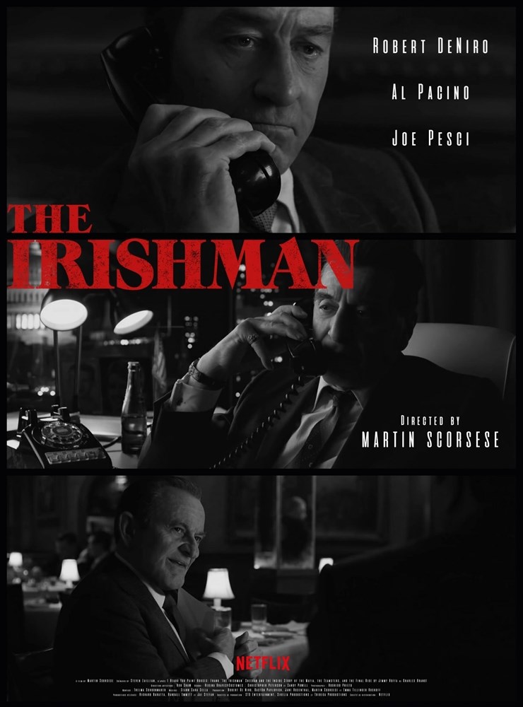 

Постер к фильму "Ирландец" (The Irishman) 50х70 см