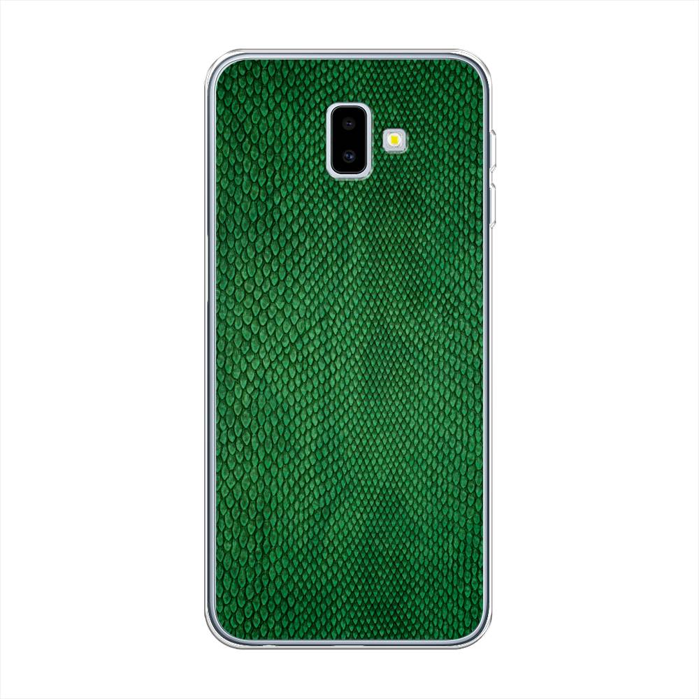 

Чехол Awog на Samsung Galaxy J6 Plus 2018 "Изумрудная змея", Разноцветный, 26950-3