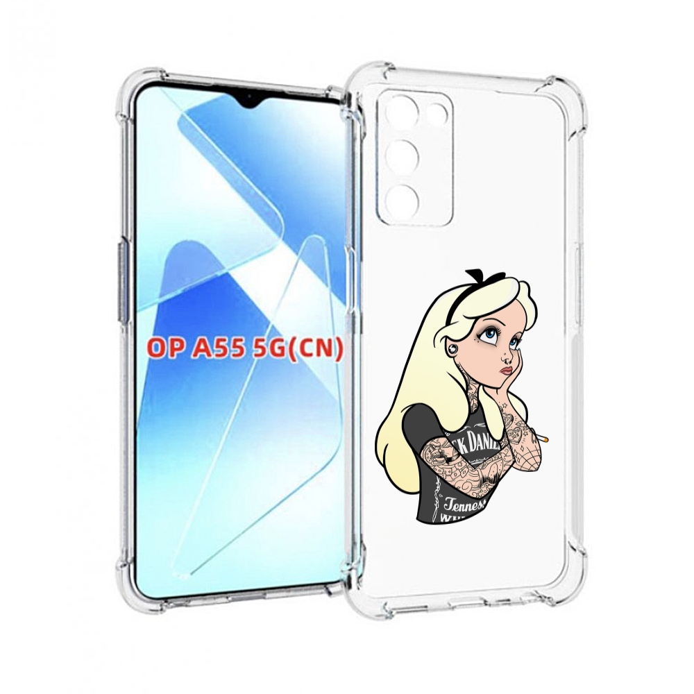 

Чехол MyPads принцесса-в-татуировках женский для Infinix Zero X Neo, Прозрачный, Tocco