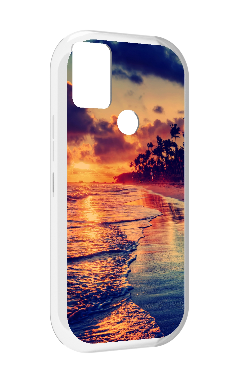 

Чехол MyPads Берег для UMIDIGI A9, Прозрачный, Tocco