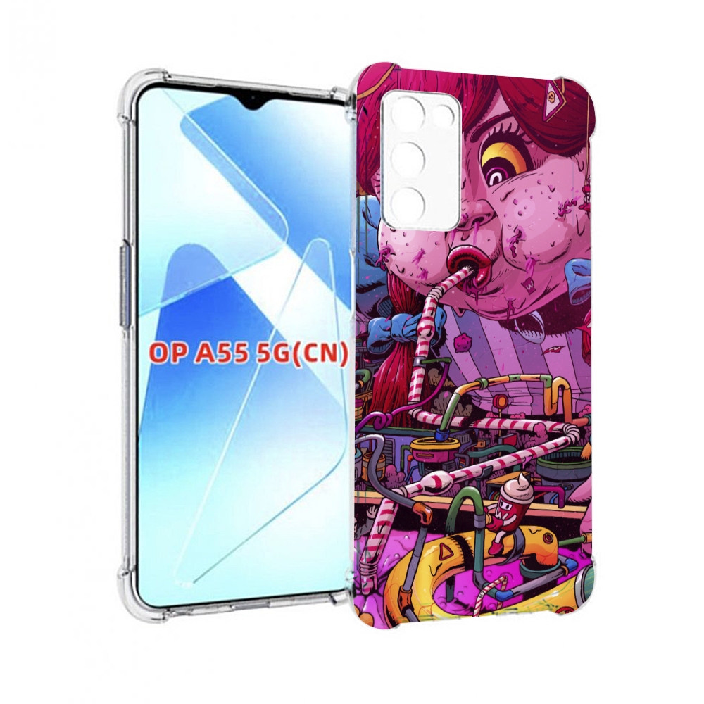 

Чехол MyPads прикольная сладкая картинка для Infinix Zero X Neo, Прозрачный, Tocco