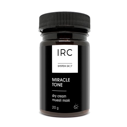 фото Маска для лица irc miracle tone dry cream muesli mask