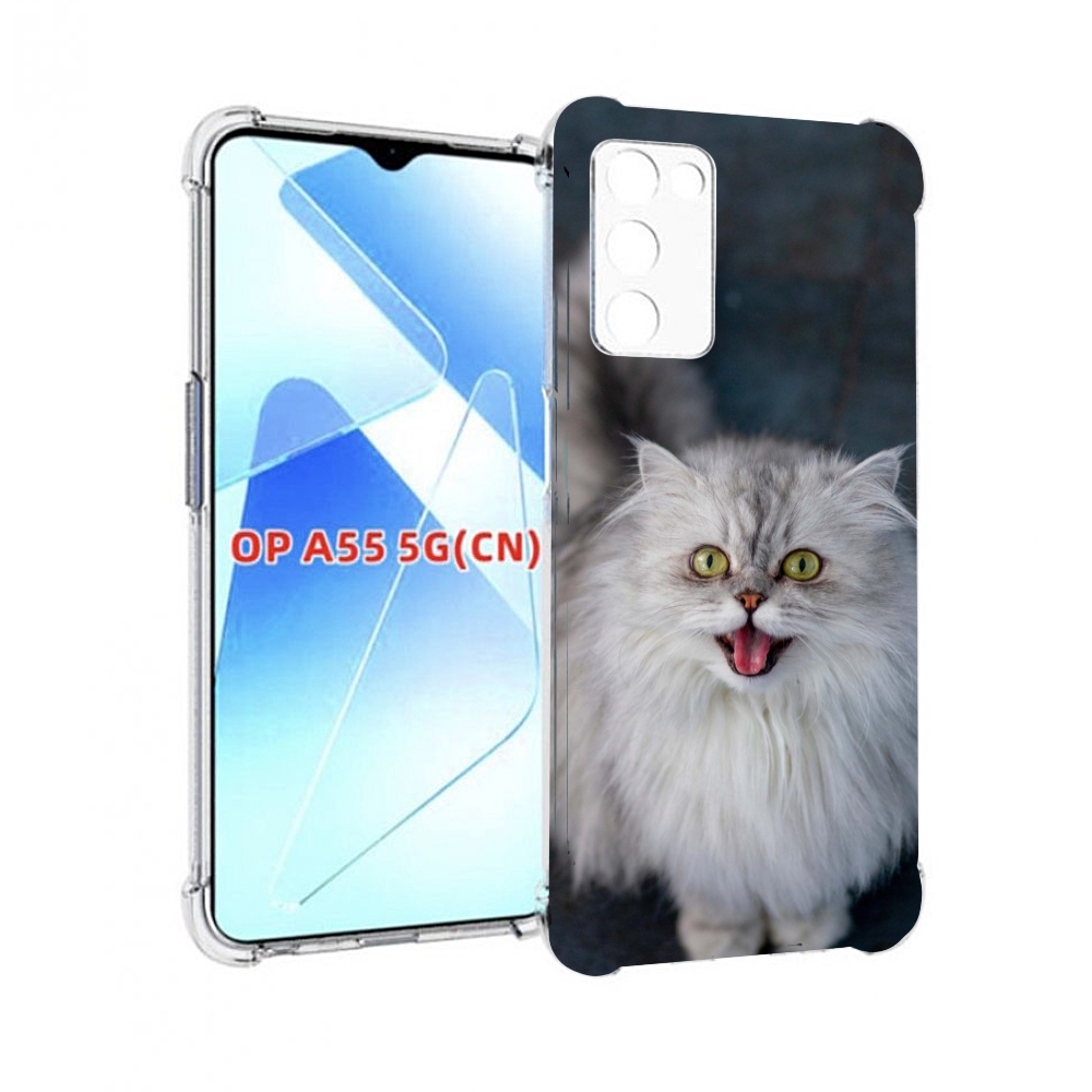 

Чехол MyPads порода кошки британская длинная для Infinix Zero X Neo, Прозрачный, Tocco