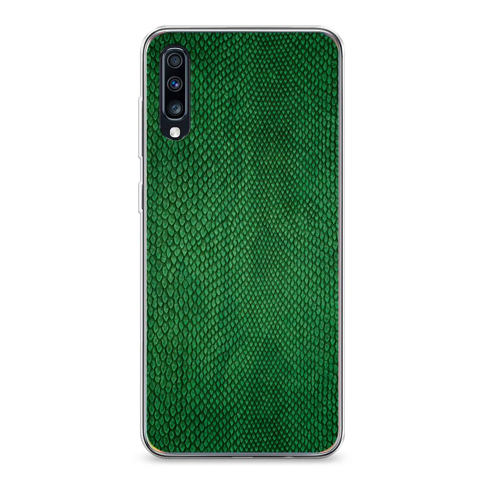 

Чехол Awog на Samsung Galaxy A70 "Изумрудная змея", Разноцветный, 28150-3