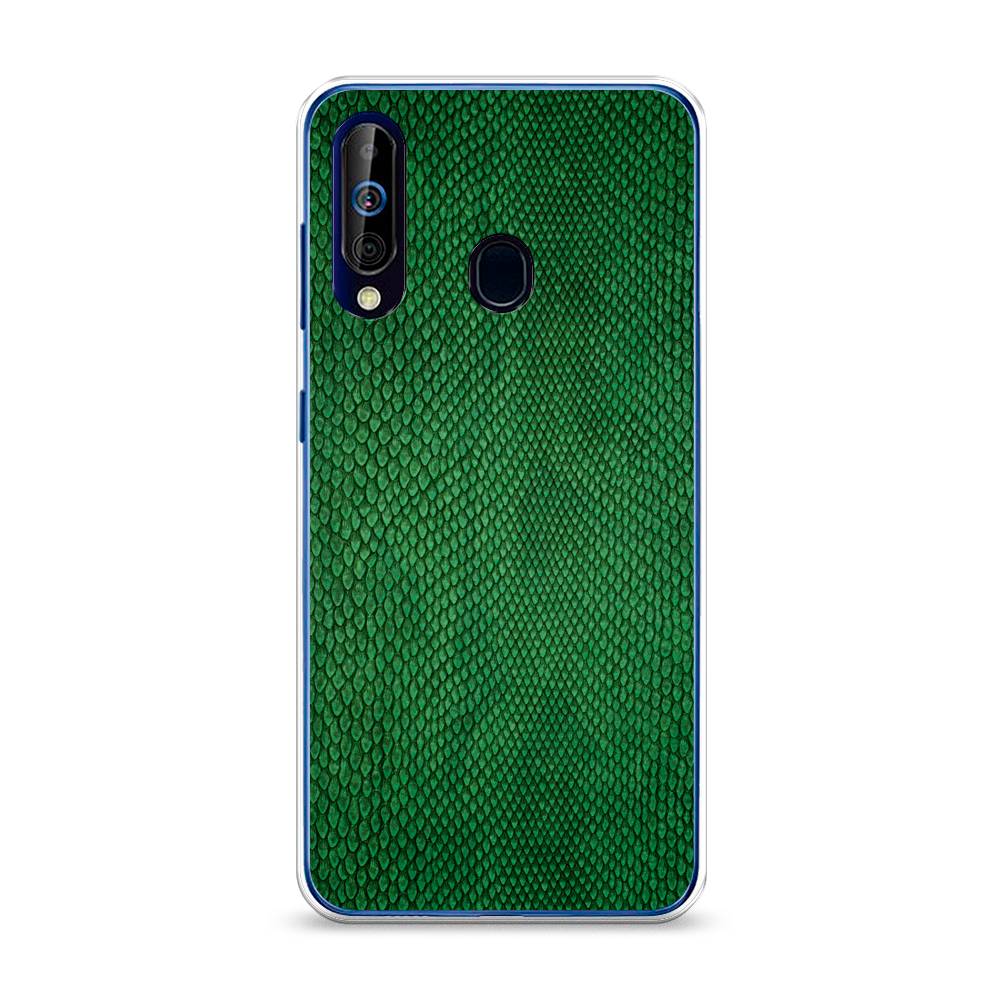 

Чехол Awog на Samsung Galaxy A60/M40 "Изумрудная змея", Разноцветный, 28250-3