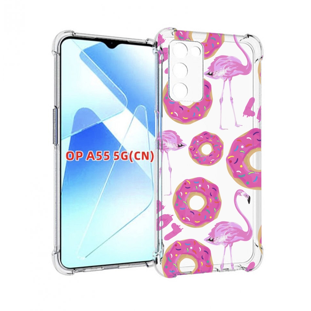 

Чехол MyPads пончики-фламинго для Infinix Zero X Neo, Прозрачный, Tocco