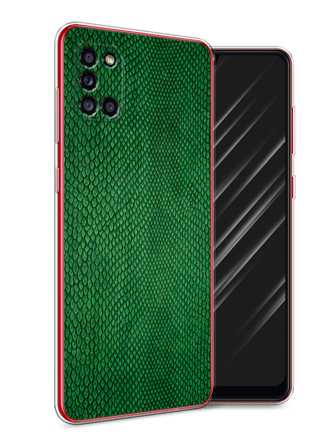 

Чехол Awog на Samsung Galaxy A31 / Самсунг A31 "Изумрудная змея", Разноцветный, 2100350-3