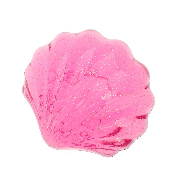 

Лизун Ракушка твёрдый с блестками в ассортименте 3139625