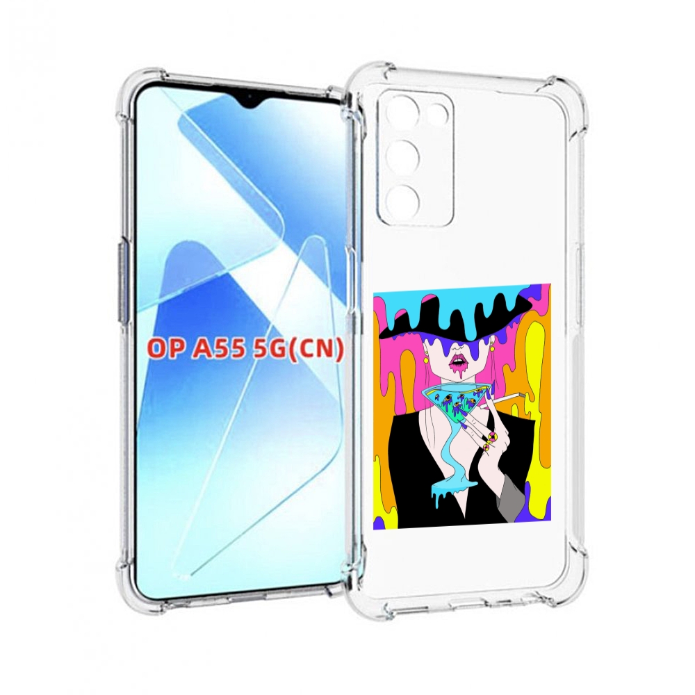 

Чехол MyPads плавленая девушка акварель женский для Infinix Zero X Neo, Прозрачный, Tocco