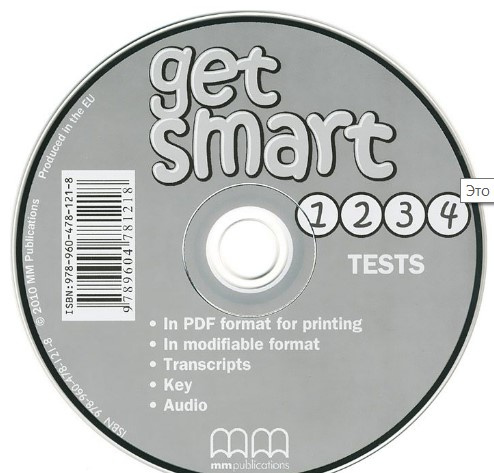 фото Книга get smart british edition (1-4) tests cd-rom mm publication