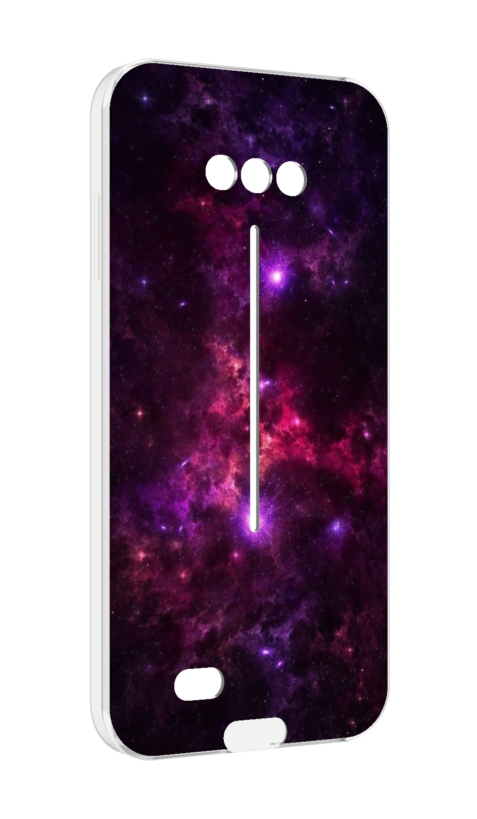 

Чехол MyPads фиолетовый-космос-с-облаками для Doogee S41/S41 Pro противоударный, Tocco