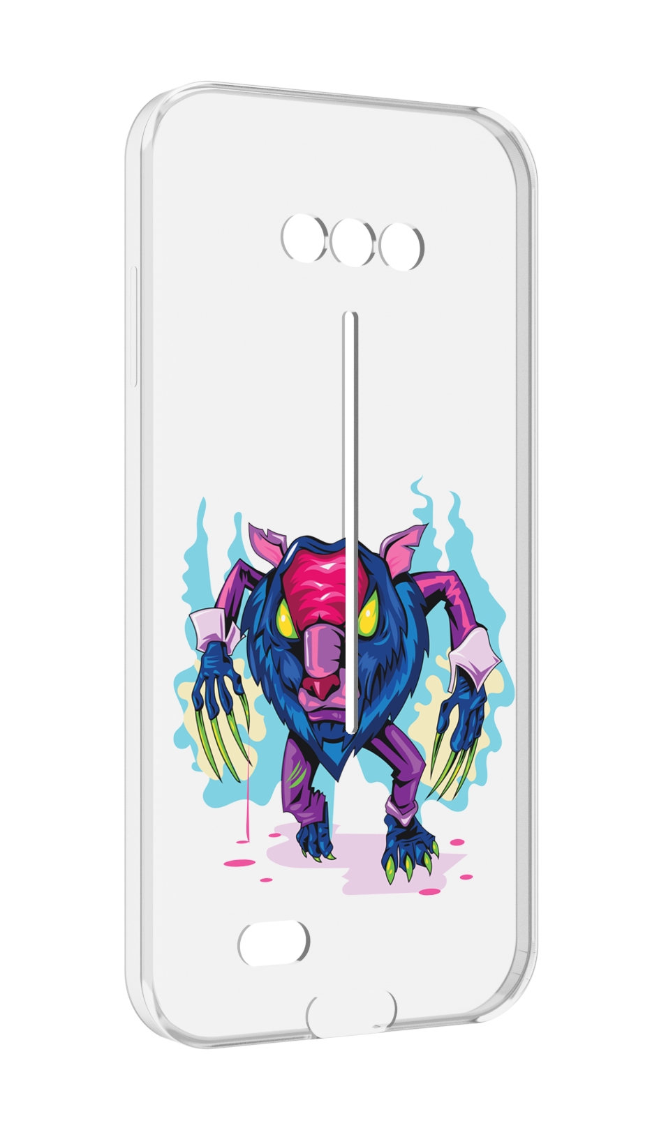 

Чехол MyPads фиолетовая-россомаха для Doogee S41/S41 Pro противоударный, Tocco