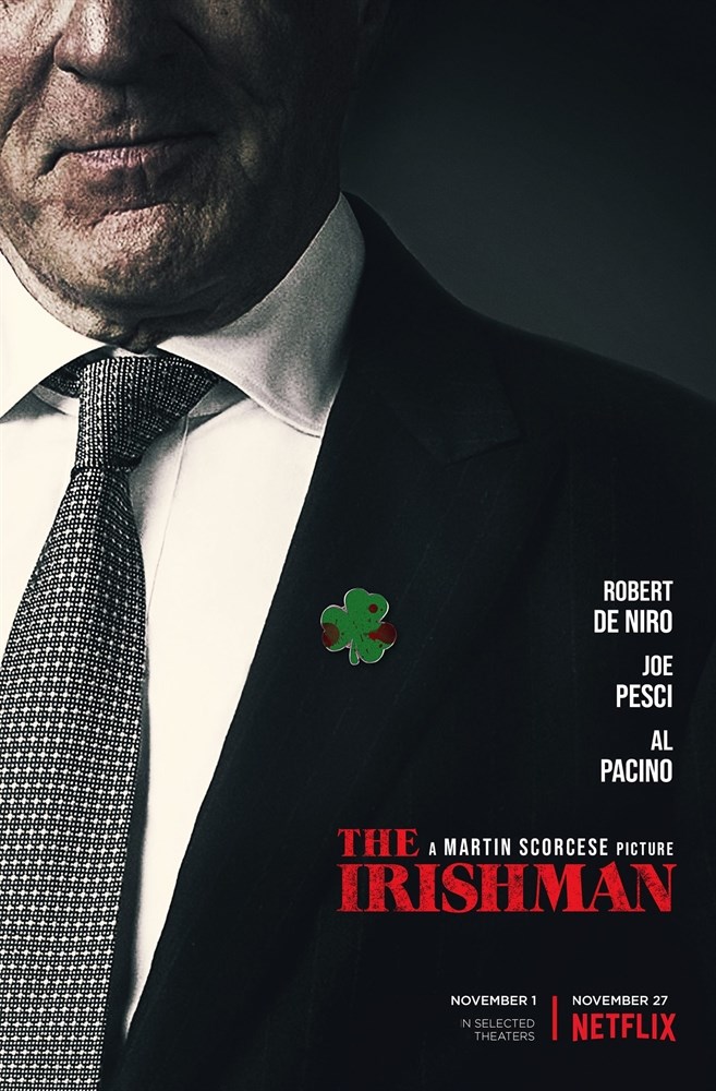 

Постер к фильму "Ирландец" (The Irishman) Оригинальный 101,6x71,1 см