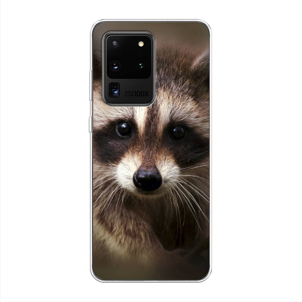 

Чехол Awog на Samsung Galaxy S20 Ultra "Енот", Разноцветный, 29450-1
