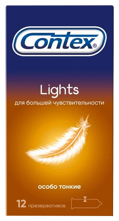 Презервативы Contex Light особо тонкие 12 шт.