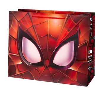 

Пакет бумажный "Сила паука", 32,4x26x12,7 см, Пакеты / Средние (высота 15-35 см) / Детские