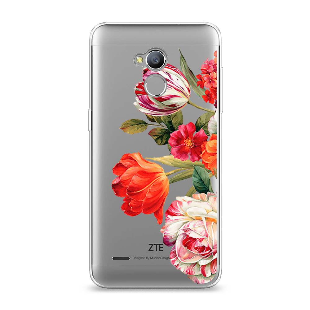 

Чехол Awog на ZTE Blade V7 Lite / ЗТЕ Блэйд V7 Lite "Весенний букет", 130450-8