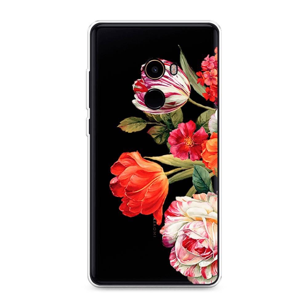 

Чехол Awog на Xiaomi Mi Mix 2 "Весенний букет", Разноцветный, 32550-8